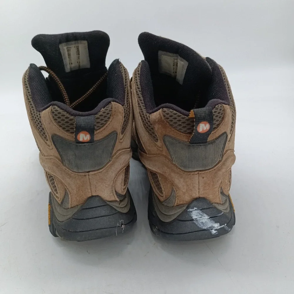 Merrell Moab 2 Mid Waterproof Mens Hiking Boots Brown Suede Size 8 J06051 s7